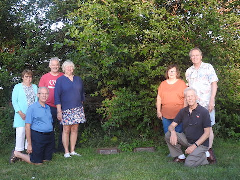 Norma, Mark, Wayne, Eunice, Cynthia, Albert, and Mike